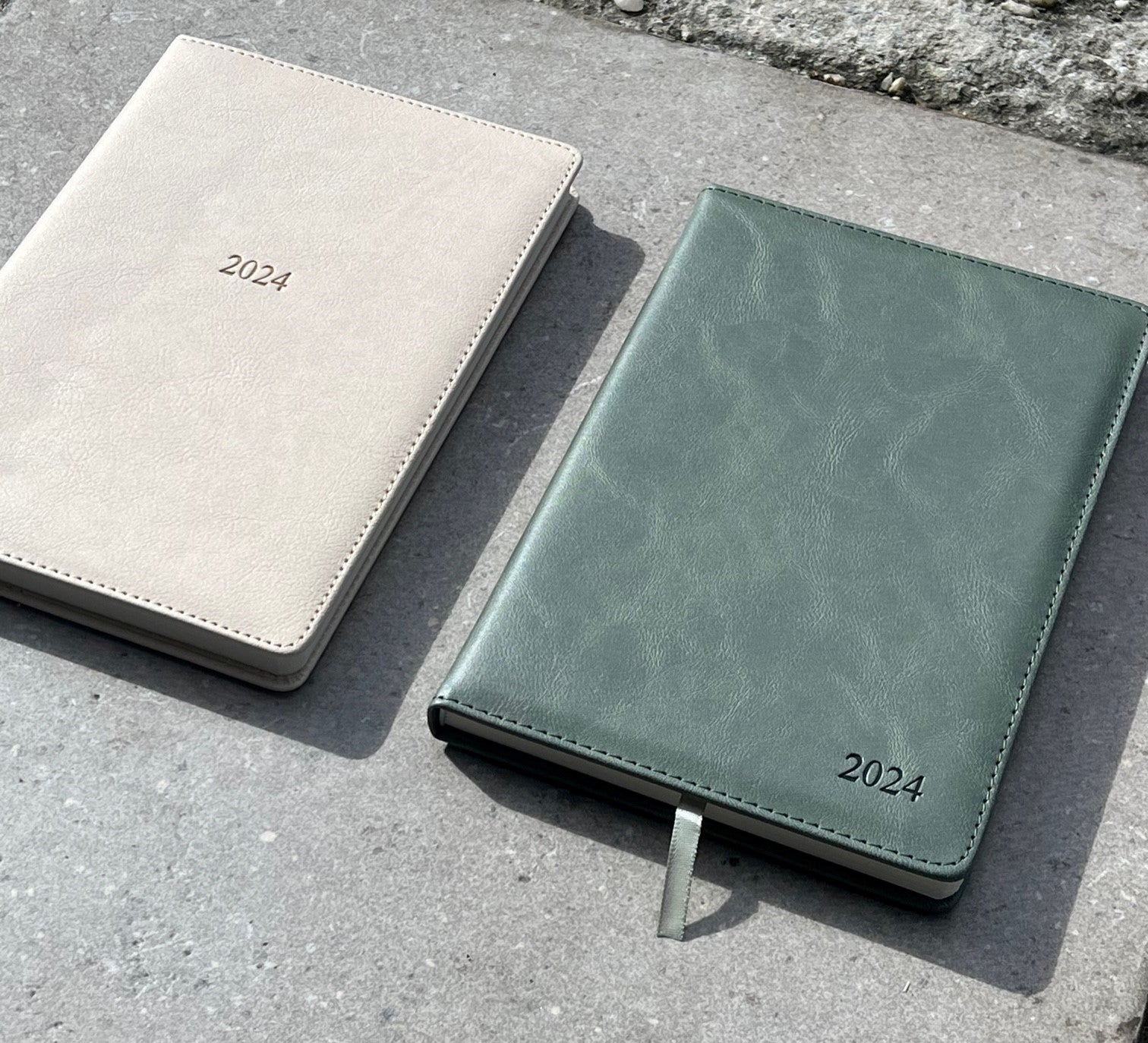 2024 Diaries, Personalised, Leather, Refillable